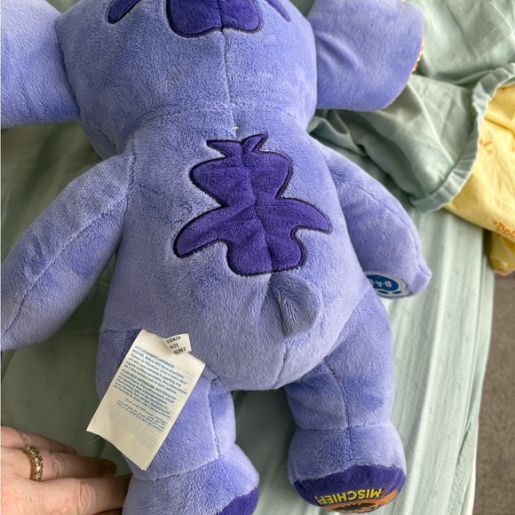 Disney X Build-A-Bear Halloween wicked mischief Purple Stitch Plush - Picture 8 of 9